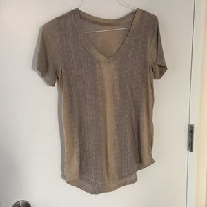 lululemon burnout tee, size 8